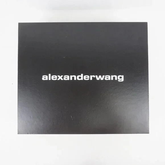 Alexander Wang Atlas Leather Lace-Up Platform Combat Rugged Boots in Black - Picture 12 of 16